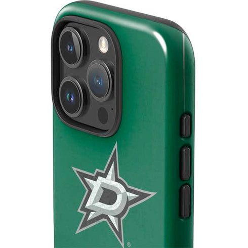 NHL Dallas Stars Distressed iPhone 16 Pro Impact Case